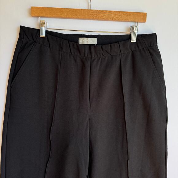 Everlane The Wide Leg Dream Pant Black Extra Large Career Professional Office - Picture 5 of 16